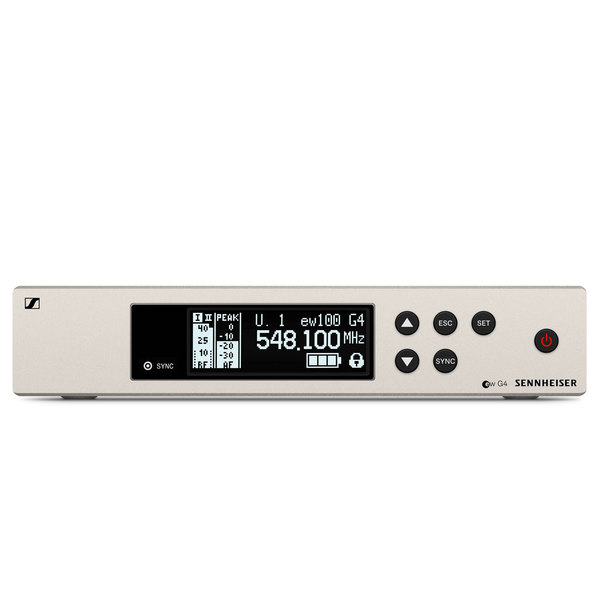 TRUE DIVERSITY HALF-RACK RECEIVER IN A FULL-METAL HOUSING WITH INTUITIVE LCD DISPLAY FOR FULL CONTRO